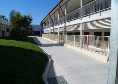 Mitchelton SHS Roadworks and Car Park