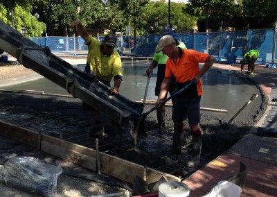 UQ St Lucia - Concrete Roadworks